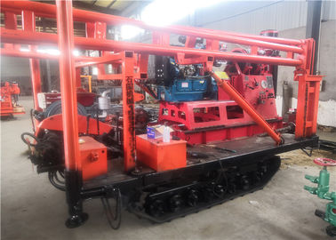 Vermelho máquina montada esteira rolante do equipamento de broca da perfuração de 30m - de 200m para a água Wells