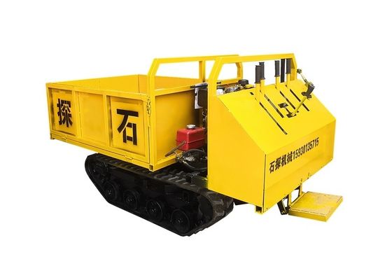 1,5 caminhão de descarregador de Ton Mini Rubber Track Carrier Transporter