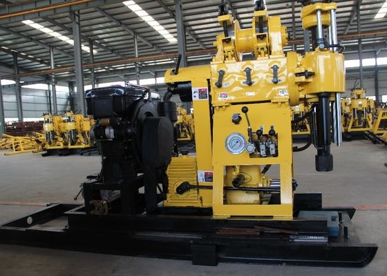 Equipamento de perfuração hidráulico portátil do poço de água de Borewell 200m