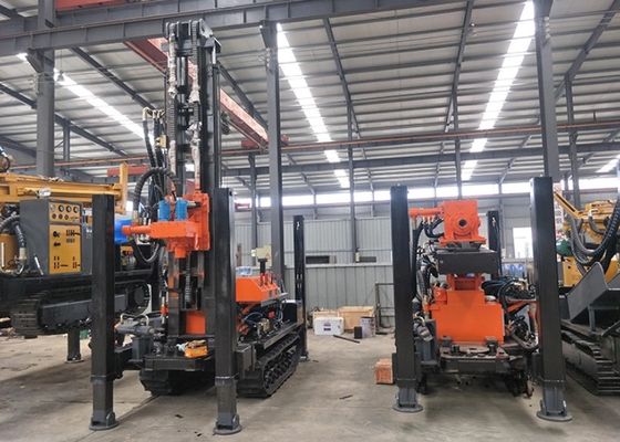 Molhe a broca montada trator Rig Machine do poço 180m