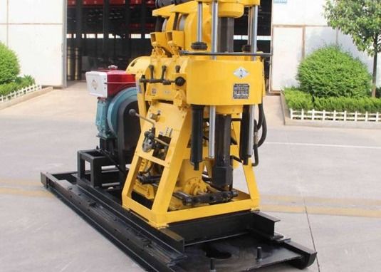 poço de água 15KW pequeno furado giratório de 180m que fura Rig Machine