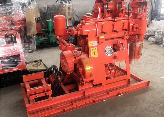 Poço de água portátil hidráulico de 15KW 200m que fura Rig Machine