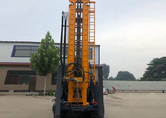 Esteira rolante de aço equipamento giratório montado de 400M Portable Water Drilling