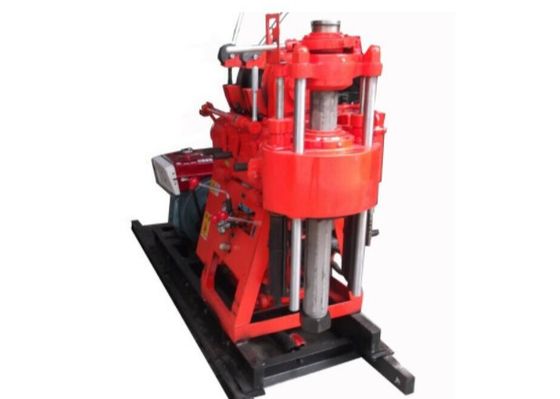profundidade Mini Flexible Geotechnical Drill Rig de 200m/máquina testes portáteis do solo