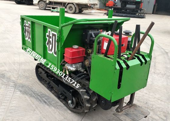 esteira rolante de borracha da trilha da eficiência elevada 0.8T todo o transportador do terreno para a esteira rolante Mini Dumper