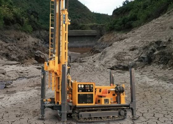 Profundidade de furo equipamento de perfuração giratório pneumático da esteira rolante de 400 medidores