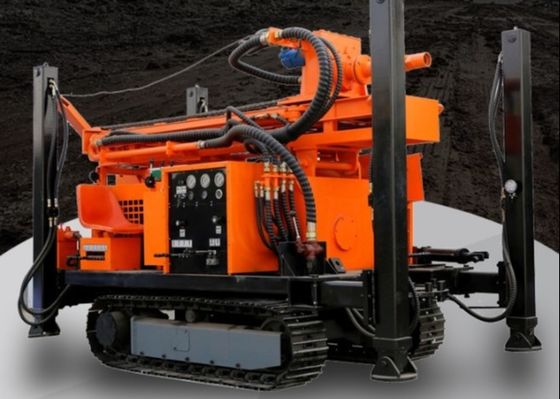 tipo perfuração Rig For Water Well da esteira rolante de 180m do ar