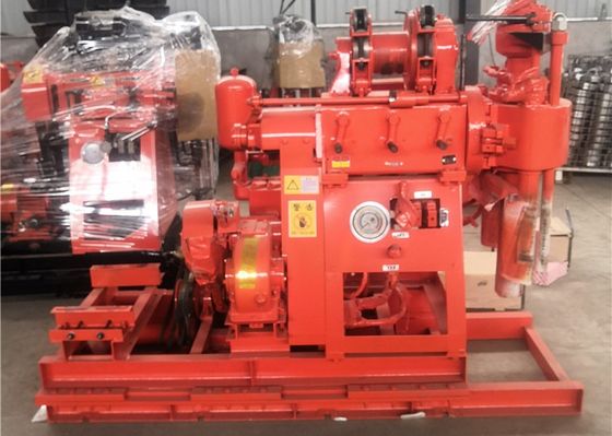GK200 Máquina de perfuração geológica para teste de solo fácil de operar