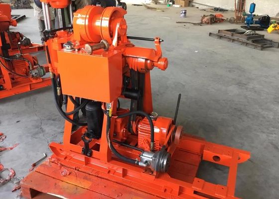 GK 200 Motor Diesel Potência Máquina de perfuração de solo 22kw Potência com motor diesel / elétrico