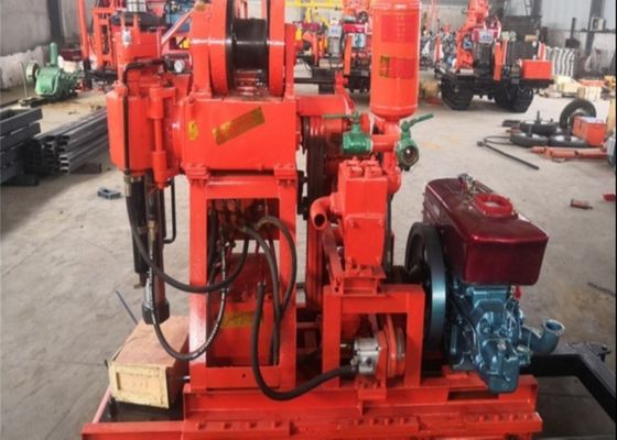 1 perfuração Geological Rig Machine High Working Efficiency do poço 200m do dia 1