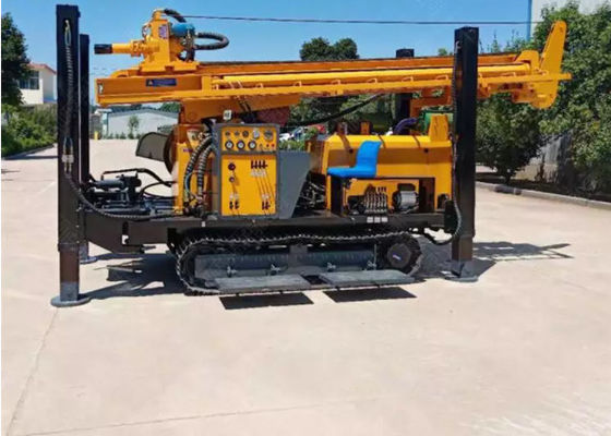 Tipo grande máquina hidráulica do impacto da broca da esteira rolante do poço profundo do furo