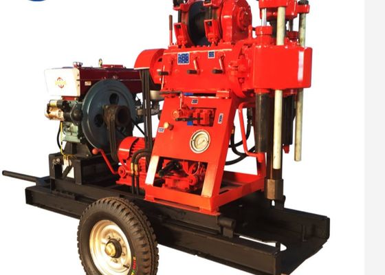 equipamento de perfuração montado reboque de sondagem Geological do móbil XY-1A de 150m