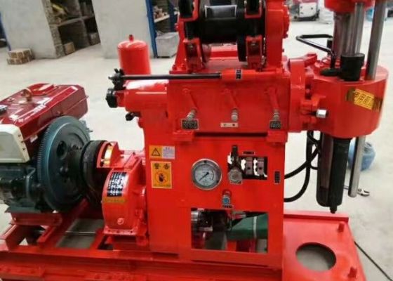 200 metros de profundidade de água poço de perfurar máquina de núcleo amostras coleção