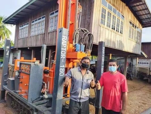 89kw 400m Máquina de perfuração de poços hidráulicos para engenharia