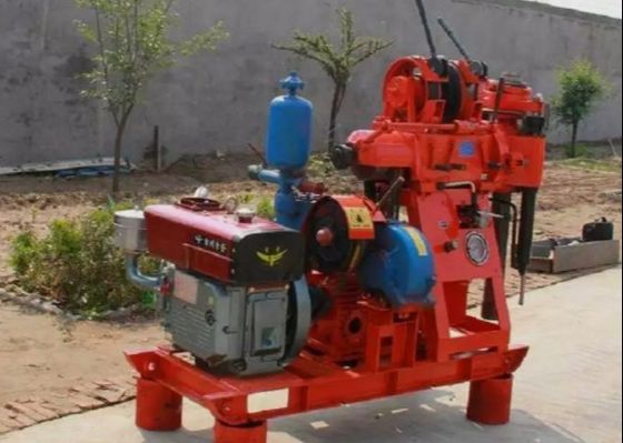 perfuração portátil de planejamento Rig For Water Well de 200m Spt