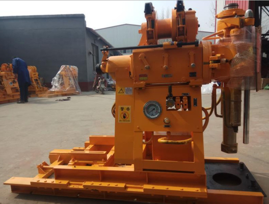 Poço de água 150m hidráulico civil que fura Rig Crawler Diesel Xy-1a