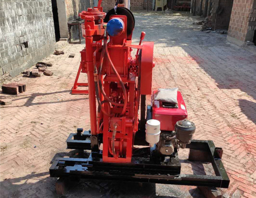 Amostra vertical Geological pequena do equipamento da perfuração da exploração de 50 séries