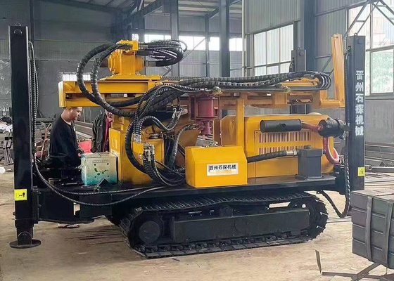 Perfuração pneumática Rig Portable St 200 do poder diesel de uma profundidade de 200 medidores para o poço de água