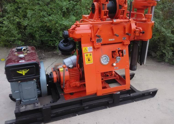 Gk 200 Máquina de perfuração geológica de poços de água com bomba de lama BW 160