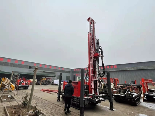perfuração St180 Rig Crawler Type Small Hydraulic pneumática profunda de 180m para o poço de água