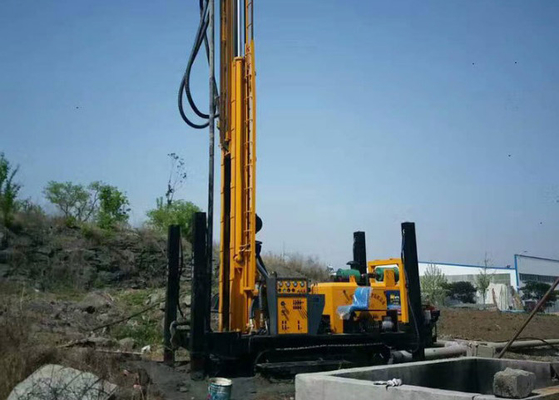 Poço de água St350 que fura Rig Crawler Type Full Hydraulic 350m profundamente