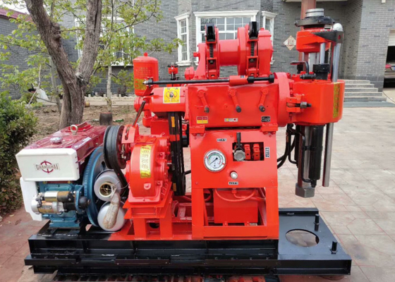 XY-1A 150 mede a perfuração Geological hidráulica portátil pequena Rig Machine da profundidade