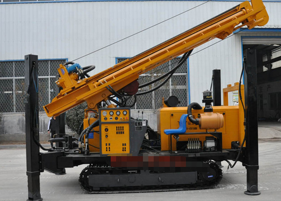 St 200 Pneumático Rig Grande Motor de Perforação Profunda Com Compressor de Ar E BW 250 Bomba de Lodo
