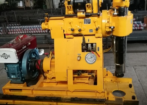 Solo de furo Geological que prova a broca de núcleo Rig Machine de 110m