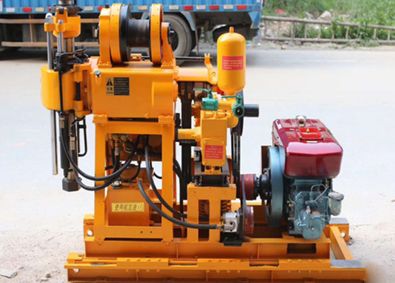 22 HP Hidráulico Portátil Engenharia Core Drill Rig Com 180 metros de profundidade