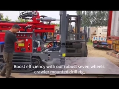 ST200 Máquina de perfuração pneumática de metros de profundidade