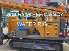 0-600M Instalação de perfuração pneumática para poços de água profunda