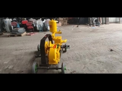 Bomba de lama triplêx de acção única para levantamento geológico utilizada para máquinas de perfuração terrestre