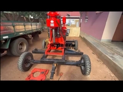 Máquina de perfuração de poços de água de 100-150 metros Máquina de perfuração de poços de água portátil