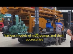 BW320 Bomba de pistão horizontal portátil, Bomba de lama para perfuração de poços de água e perfuração de exploração