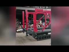 Chassi de esteira de borracha para obras de construção civil movido a motor diesel