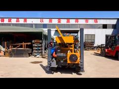 Estação de perfuração geotérmica pneumática