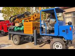 Ver Demonstração de Haste de Perfuração de 76/89mm e Sistema de Acionamento Pneumático para Perfuração de Poços de Água com 180 Metros de Profundidade