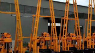 Plataforma de perfuração hidráulica sobre esteiras GK 200 para trabalho central eficiente